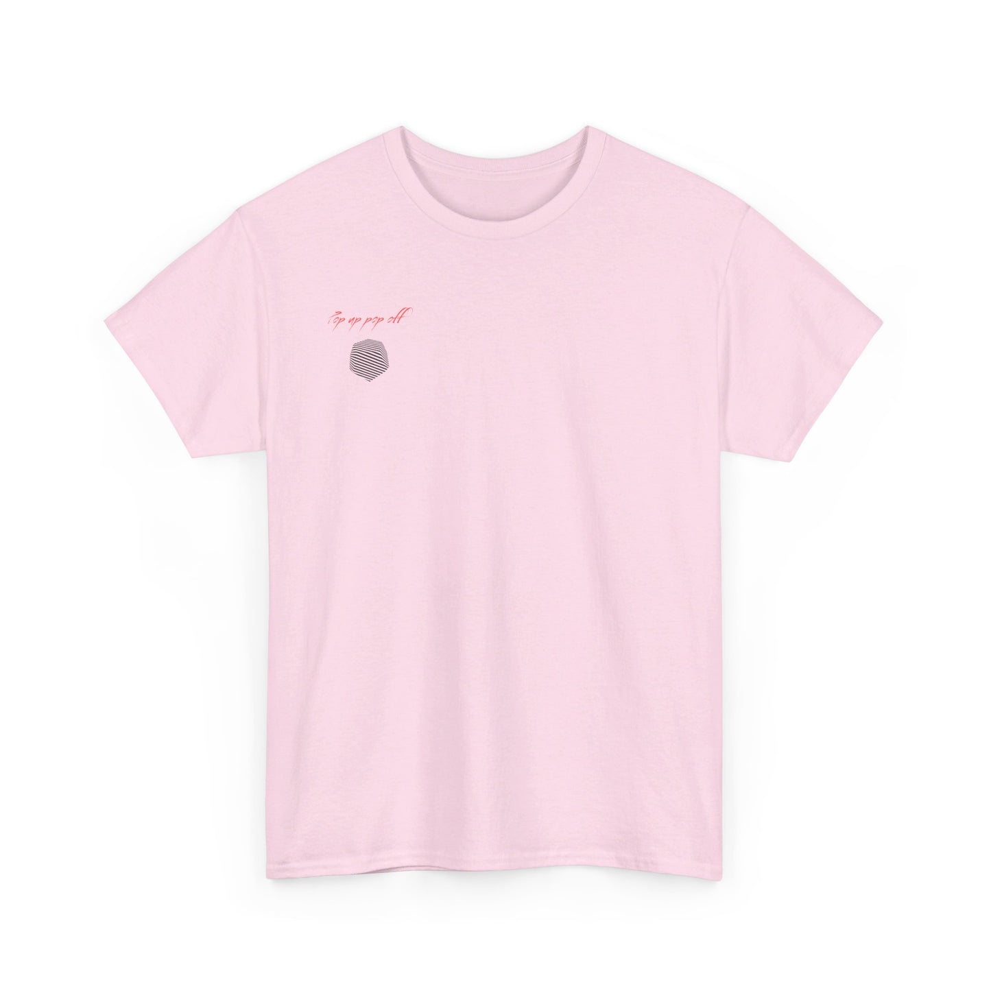 Pop Up Pop Off Cotton T-Shirt