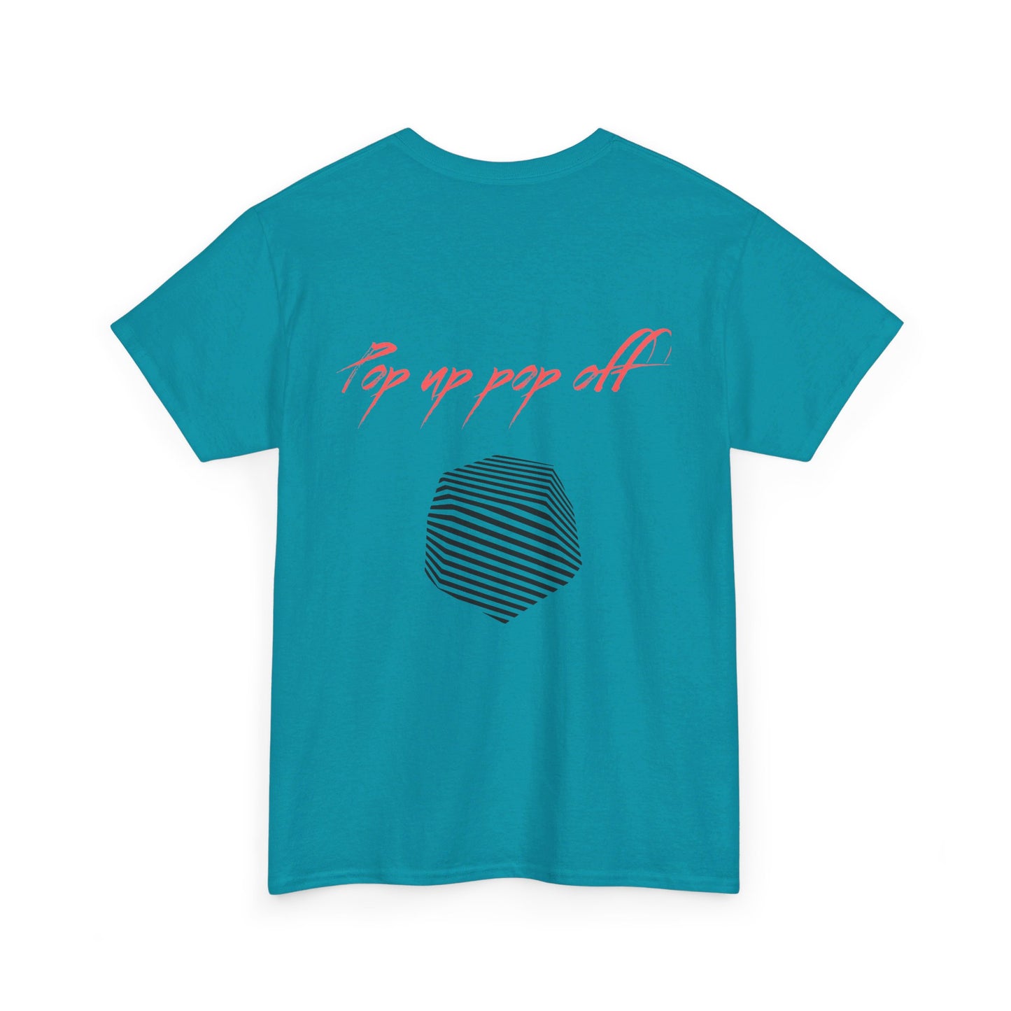 Pop Up Pop Off Cotton T-Shirt