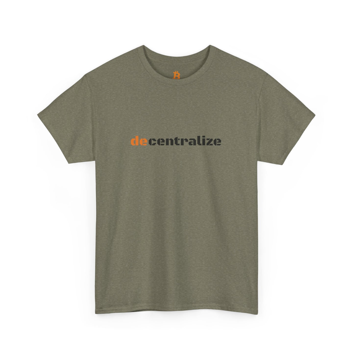 Decentralize Bitcoin Cotton Tee