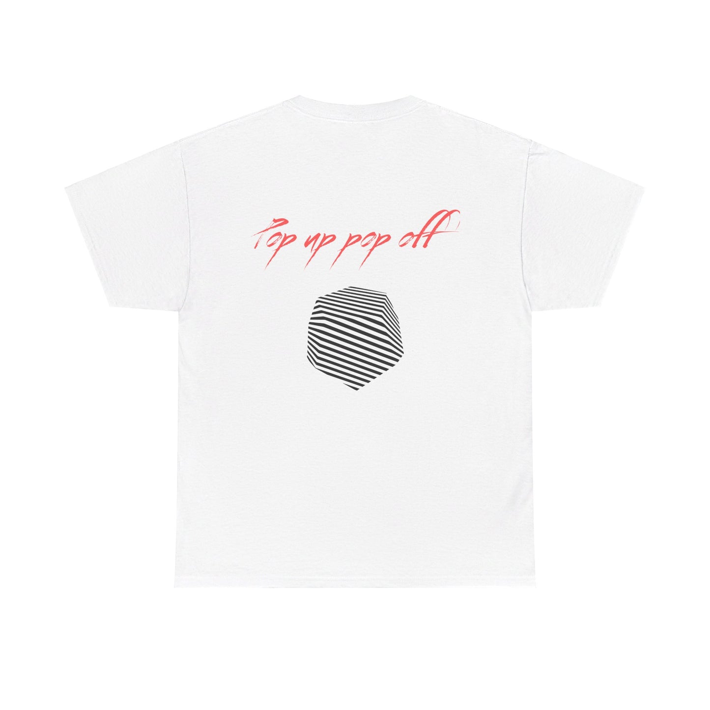 Pop Up Pop Off Cotton T-Shirt