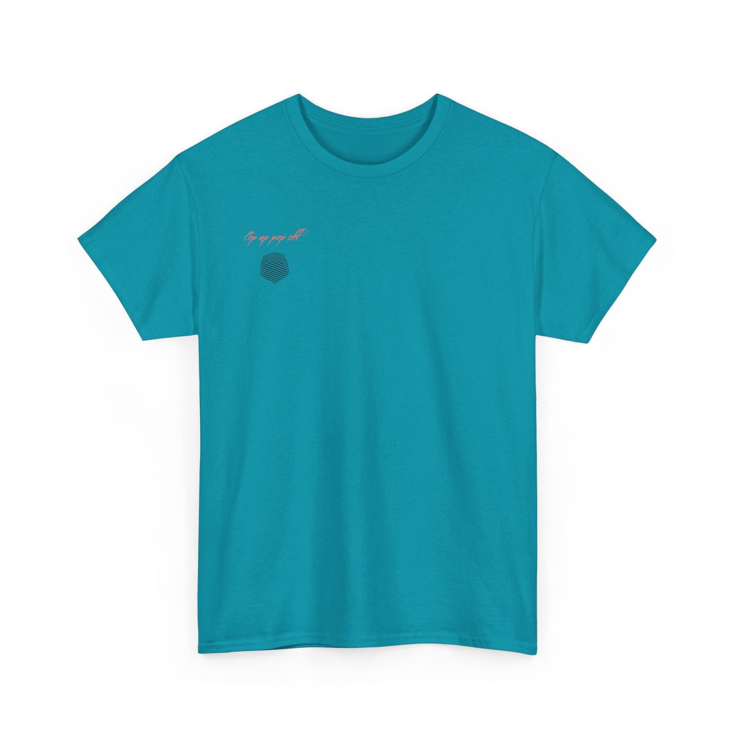 Pop Up Pop Off Cotton T-Shirt