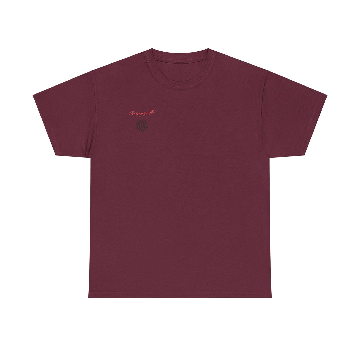 Pop Up Pop Off Cotton T-Shirt