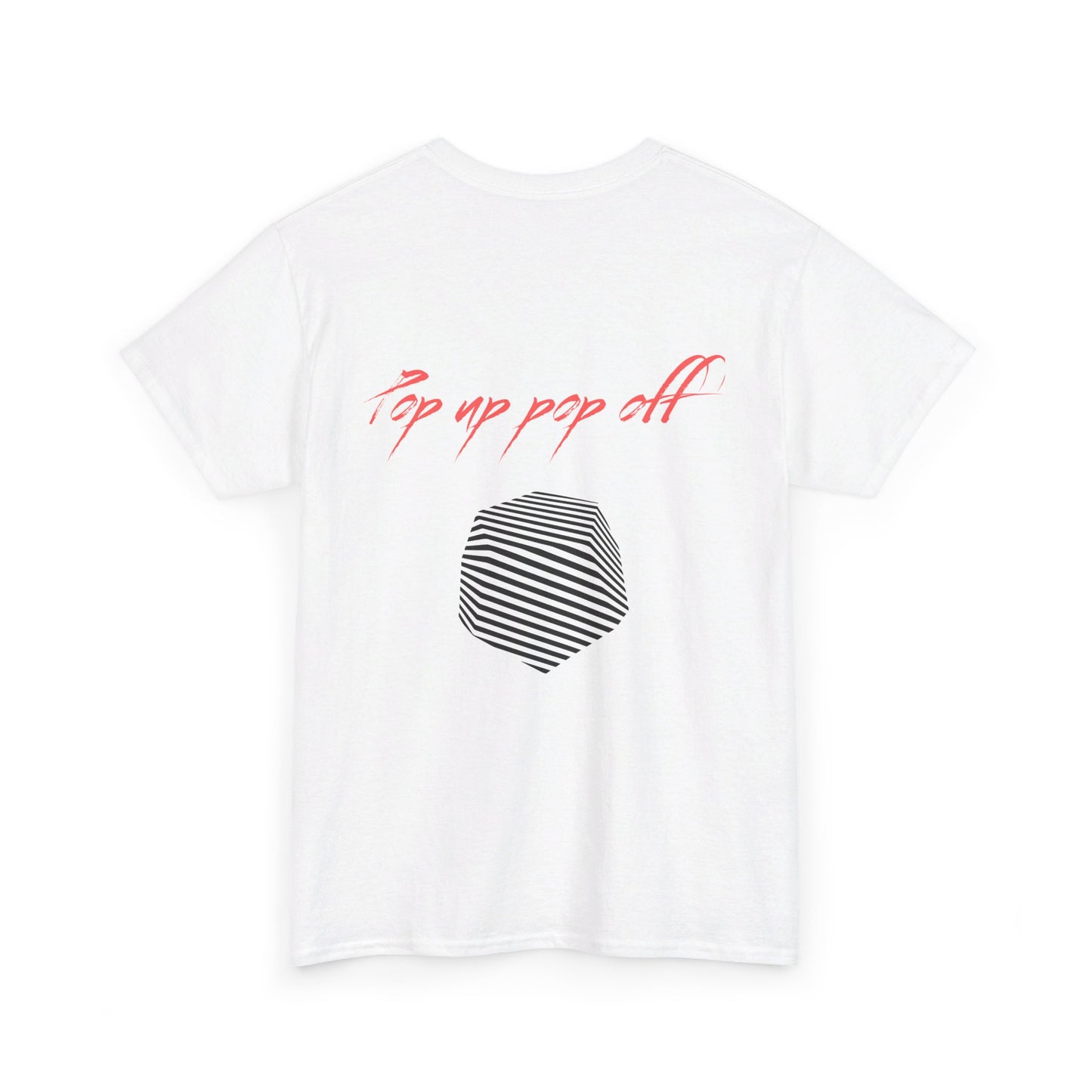 Pop Up Pop Off Cotton T-Shirt