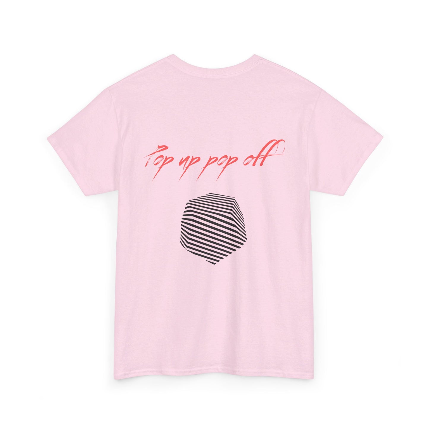 Pop Up Pop Off Cotton T-Shirt
