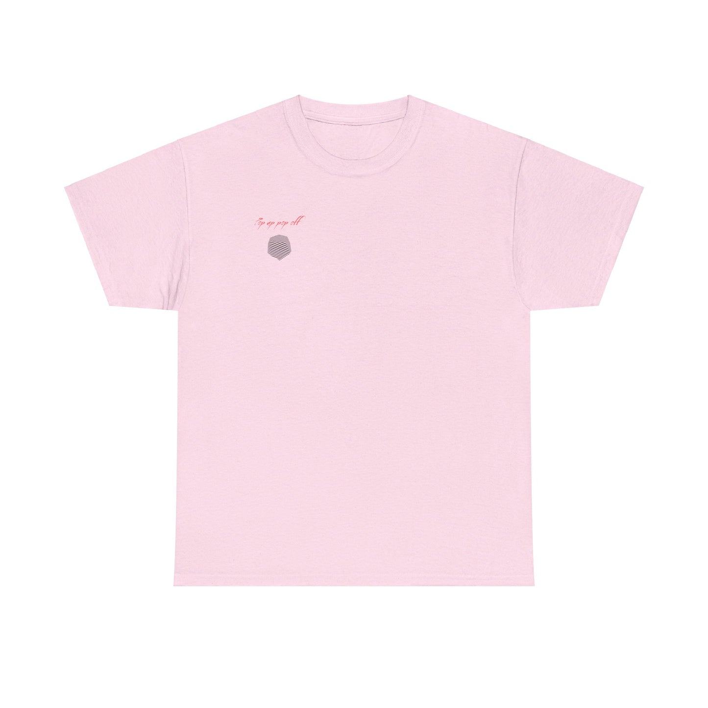 Pop Up Pop Off Cotton T-Shirt