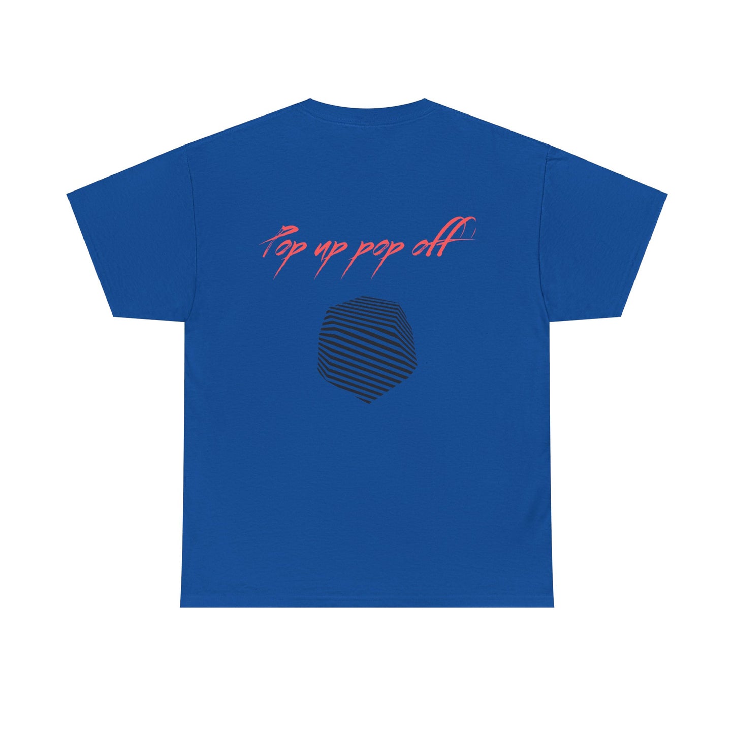 Pop Up Pop Off Cotton T-Shirt