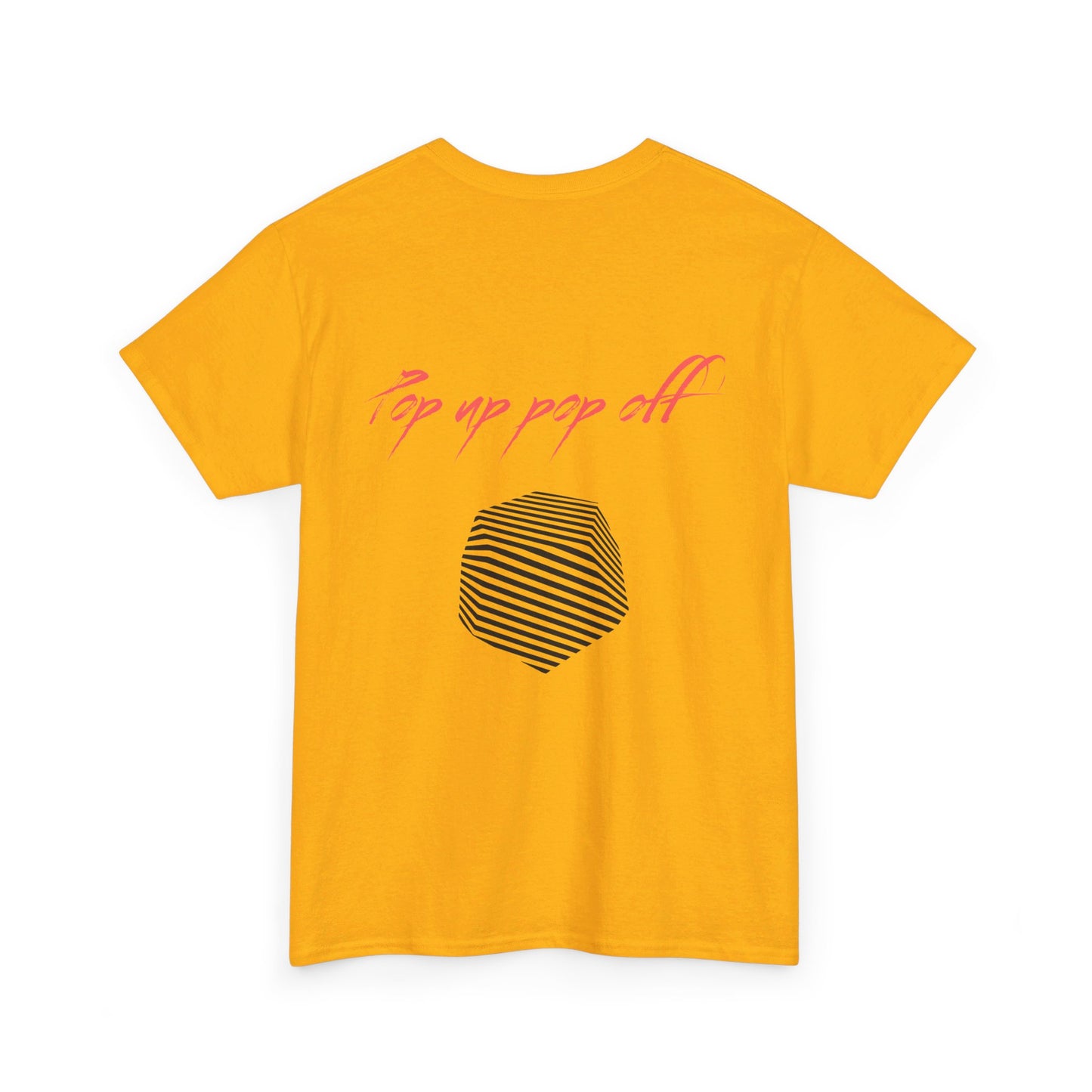 Pop Up Pop Off Cotton T-Shirt