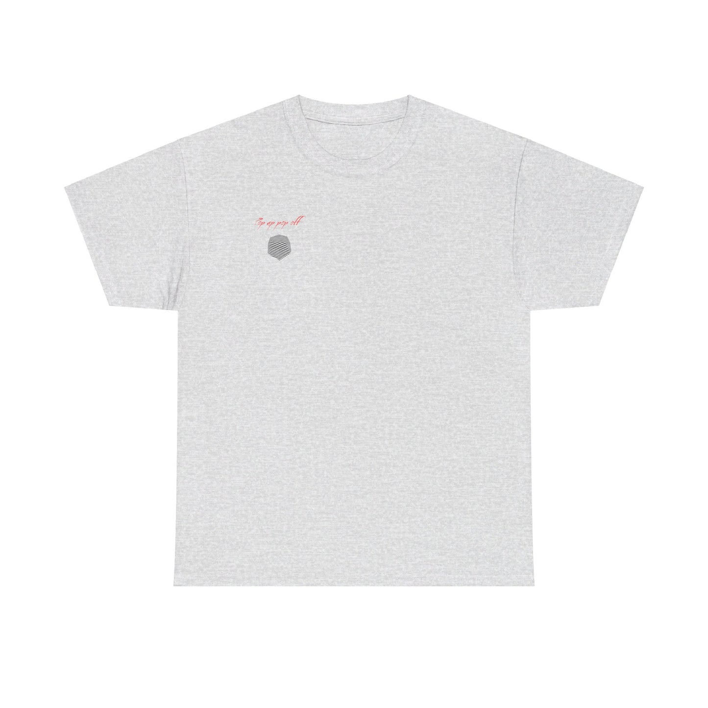 Pop Up Pop Off Cotton T-Shirt