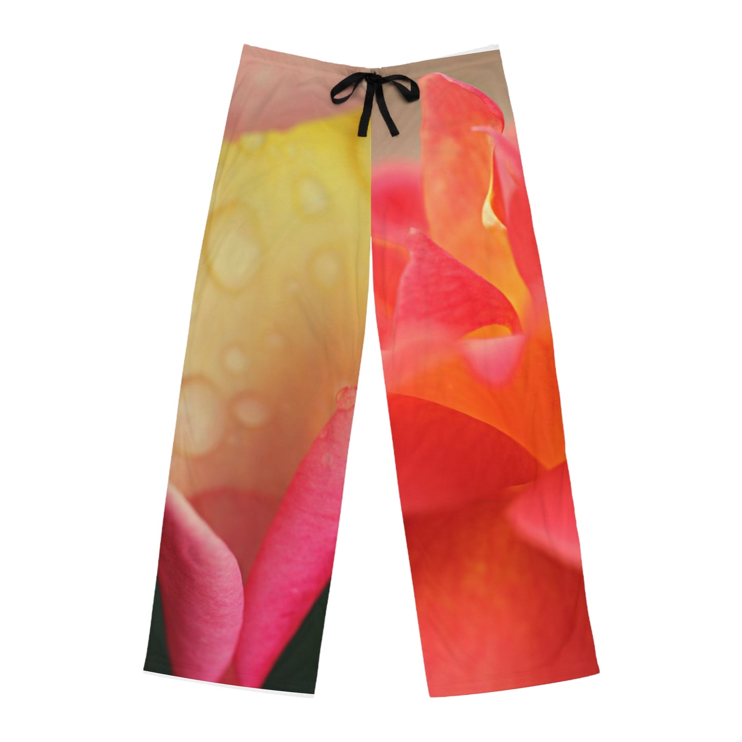 Doses of Roses Dripping Beach Pants