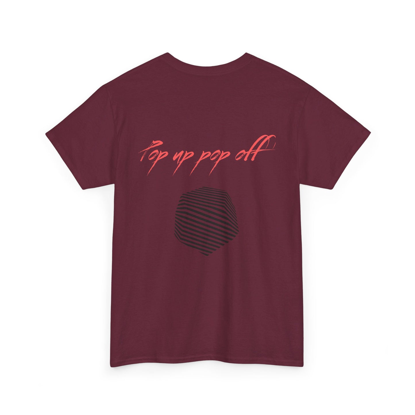 Pop Up Pop Off Cotton T-Shirt