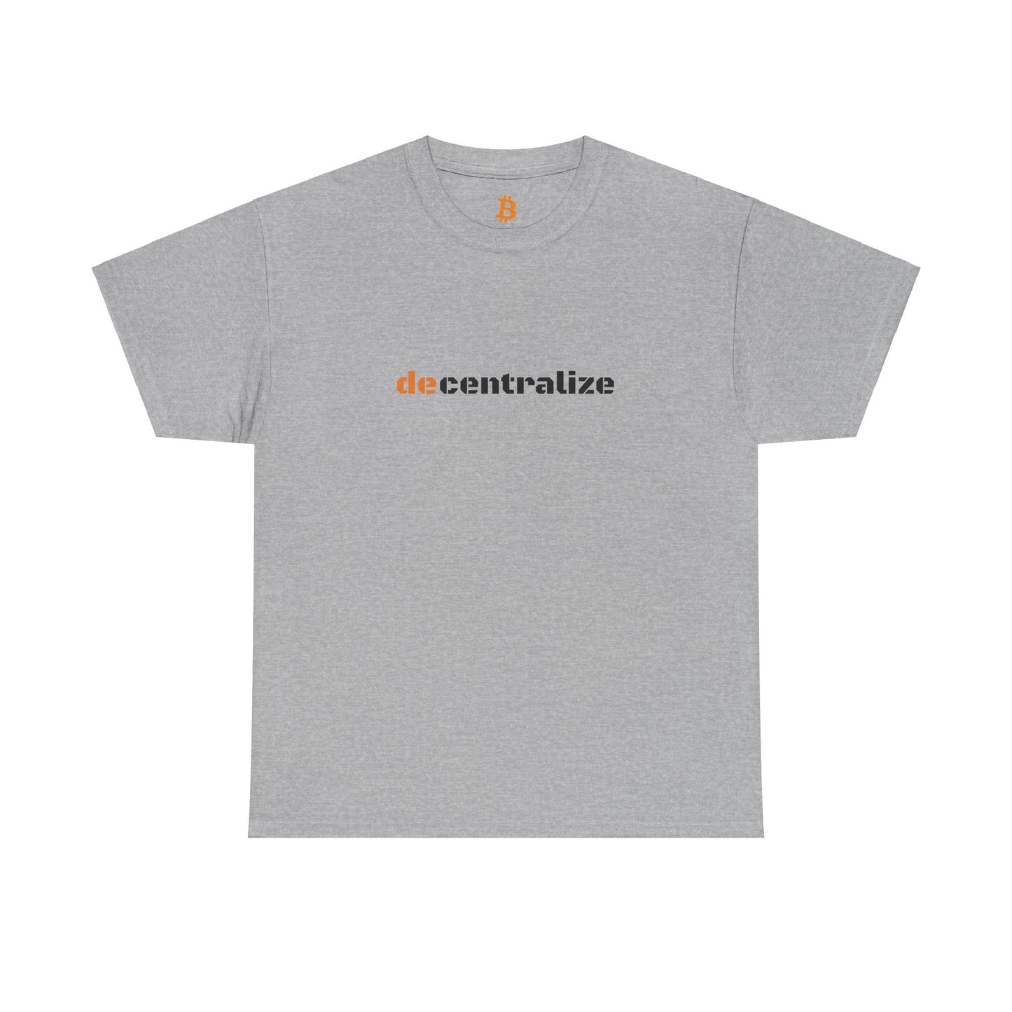 Decentralize Bitcoin Cotton Tee