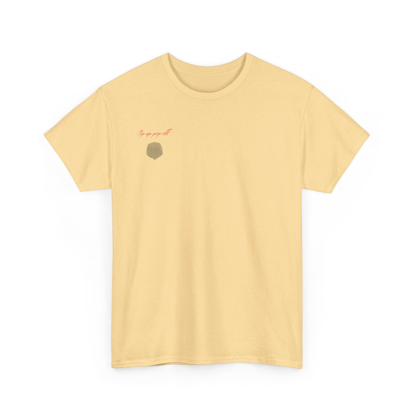 Pop Up Pop Off Cotton T-Shirt