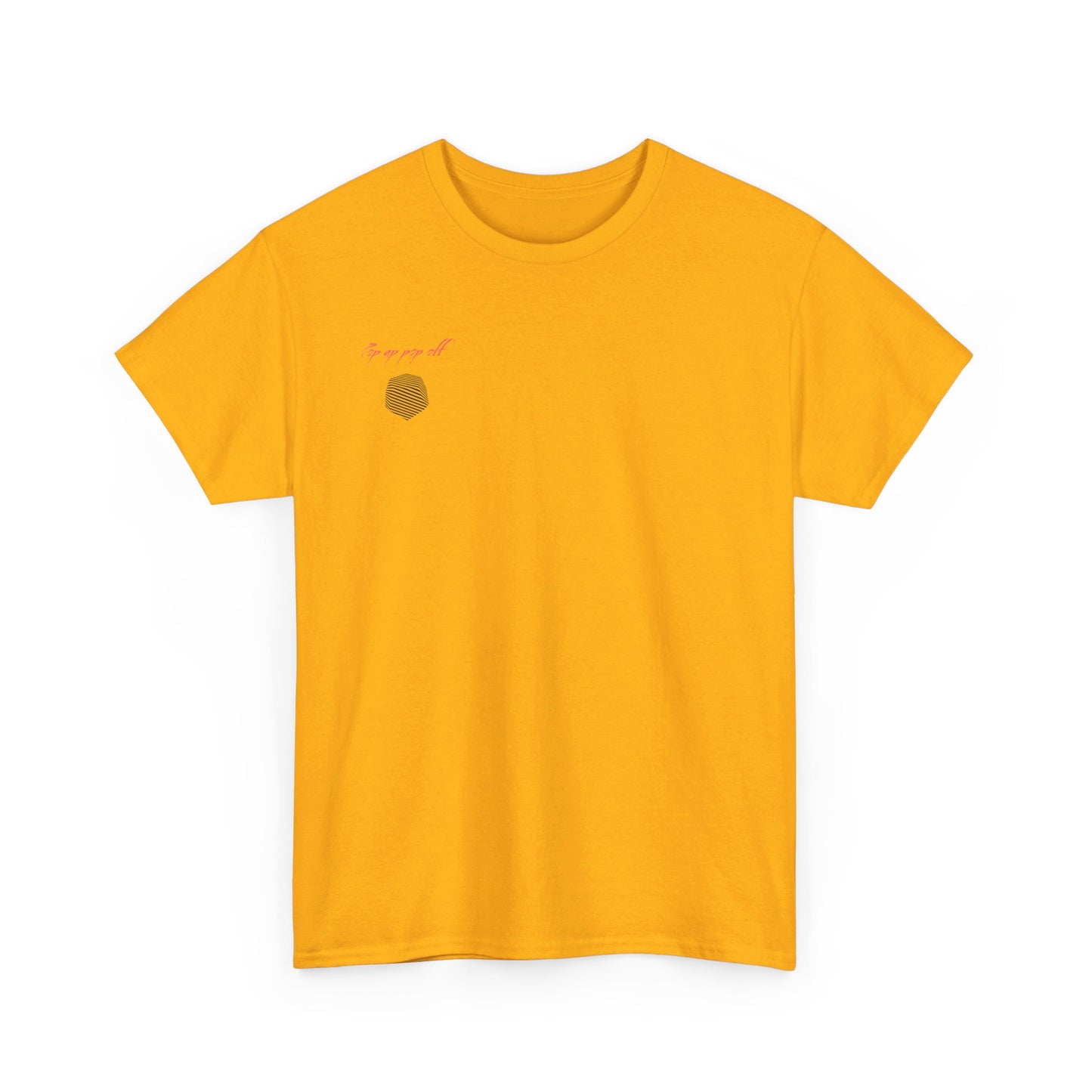 Pop Up Pop Off Cotton T-Shirt