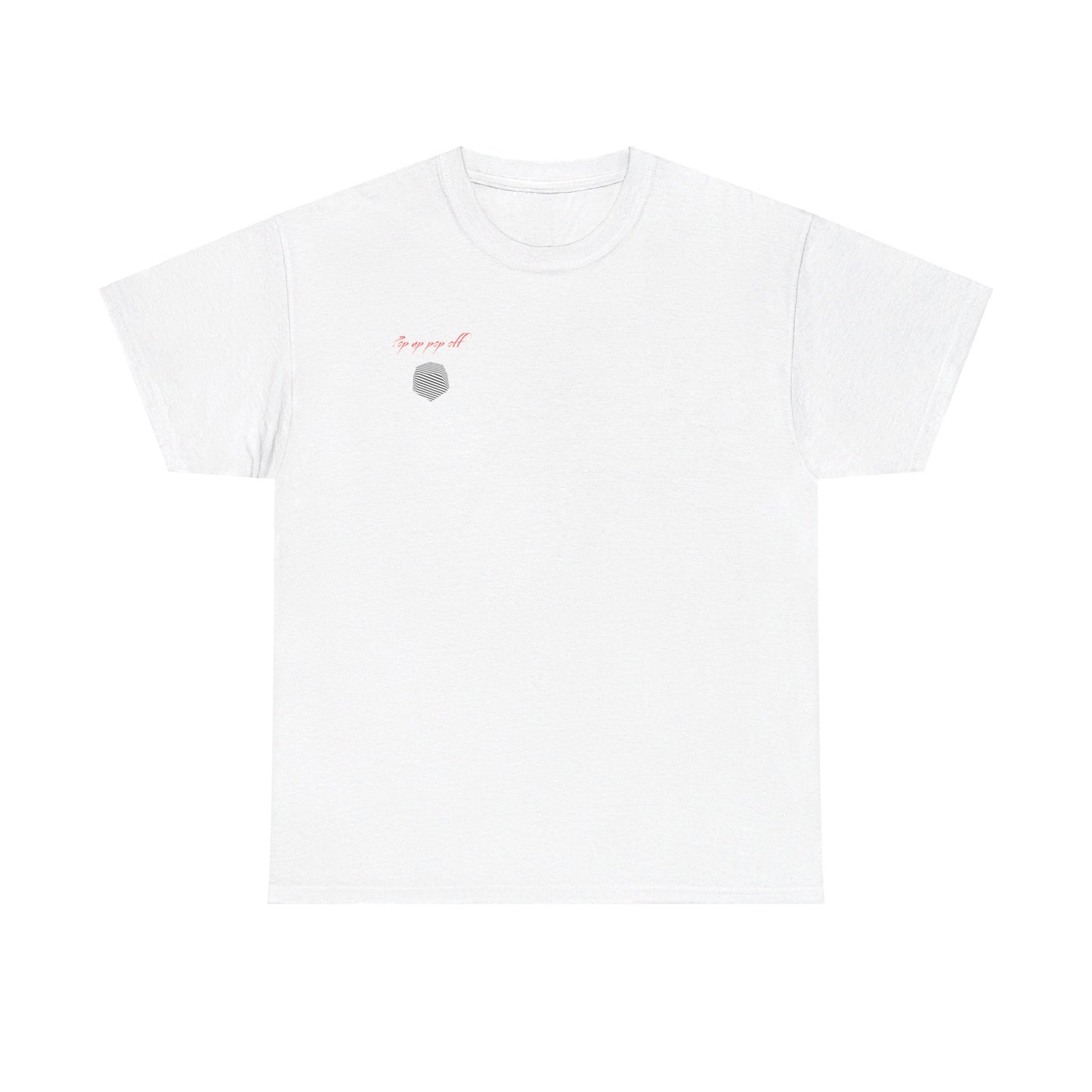 Pop Up Pop Off Cotton T-Shirt