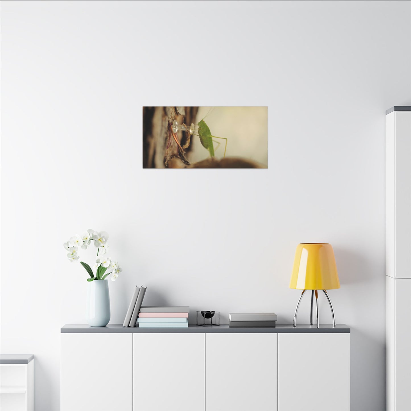 Grasshopper Push It Wall Art Canvas