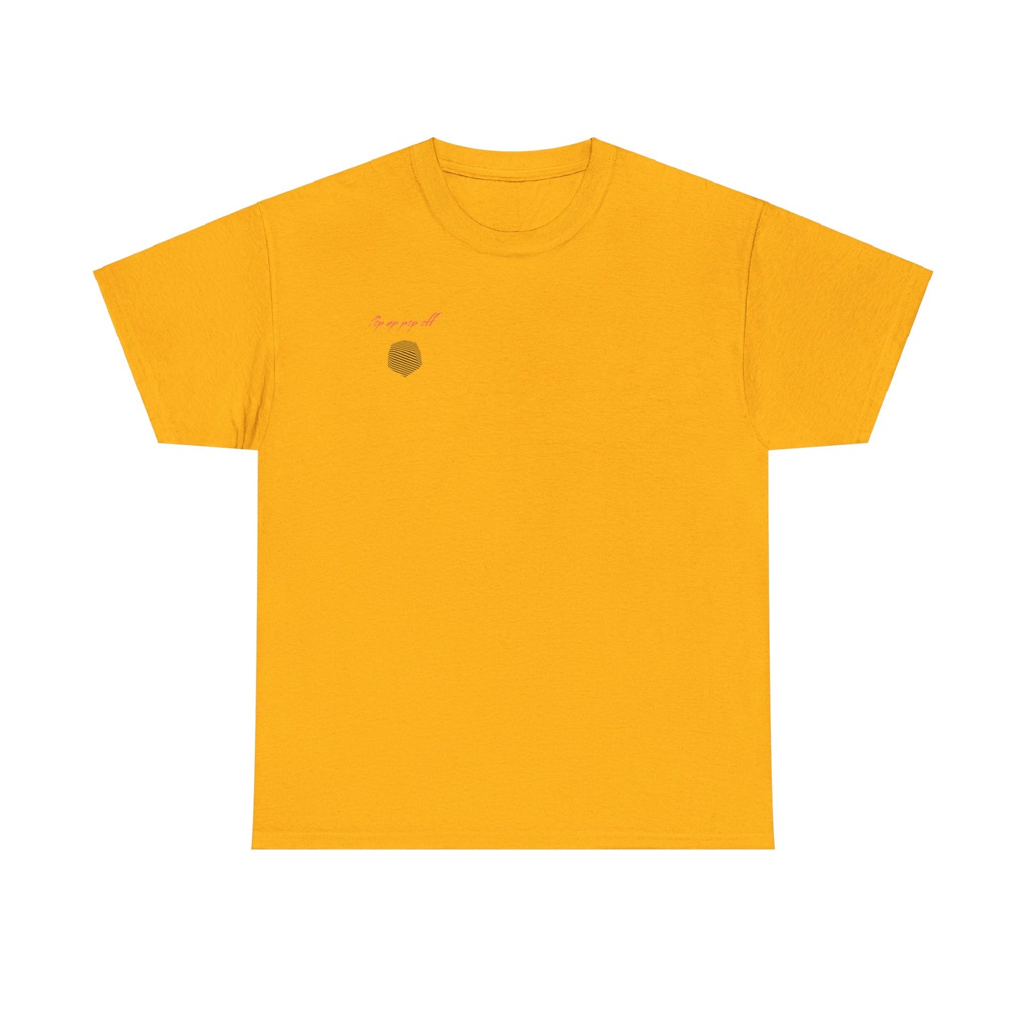 Pop Up Pop Off Cotton T-Shirt