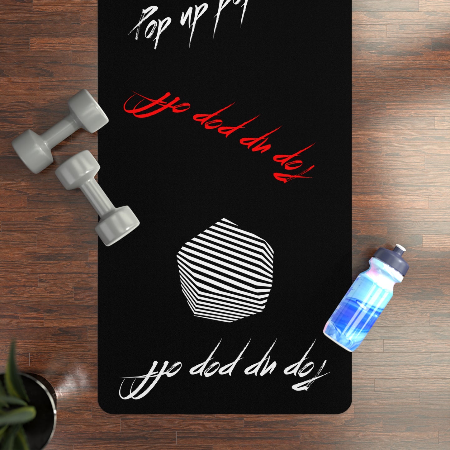 Pop Up Pop Off Official Yoga Mat