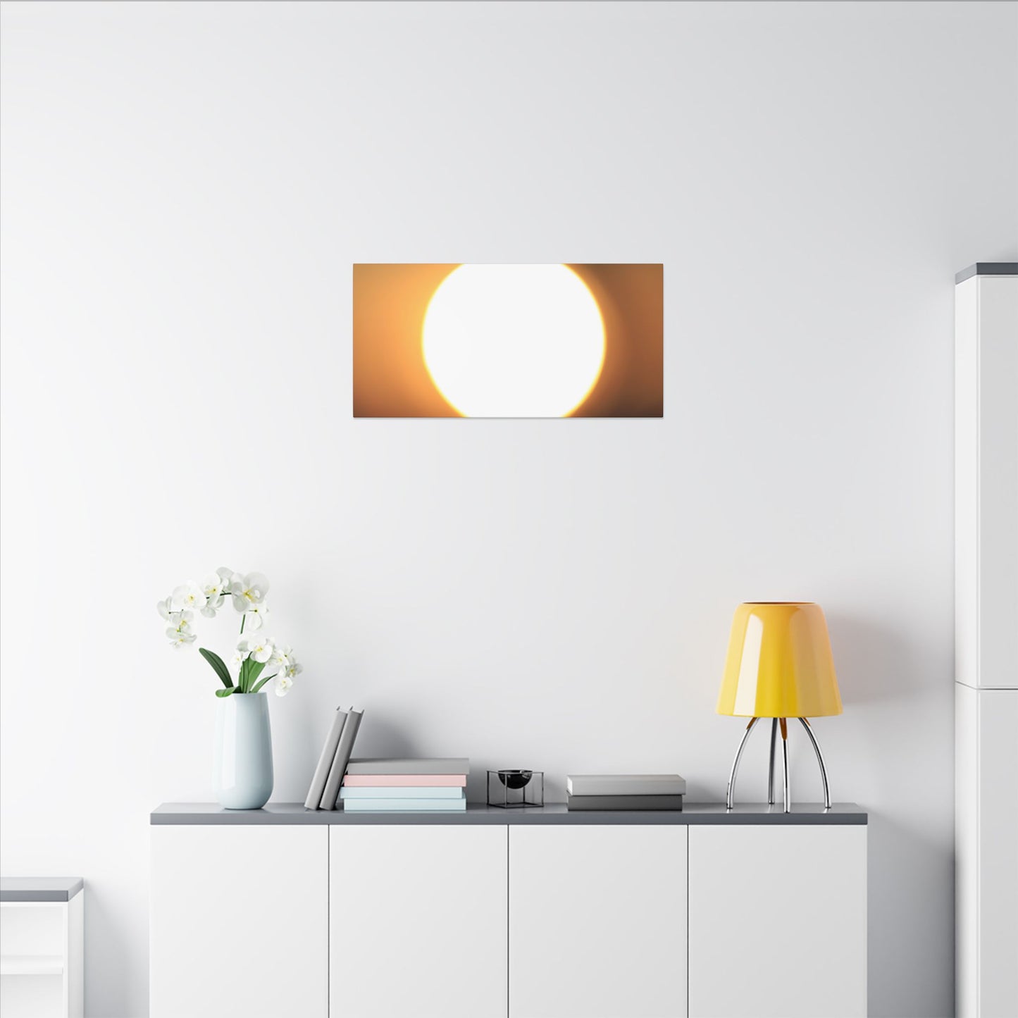 Sun Pulse Wall Art Canvas