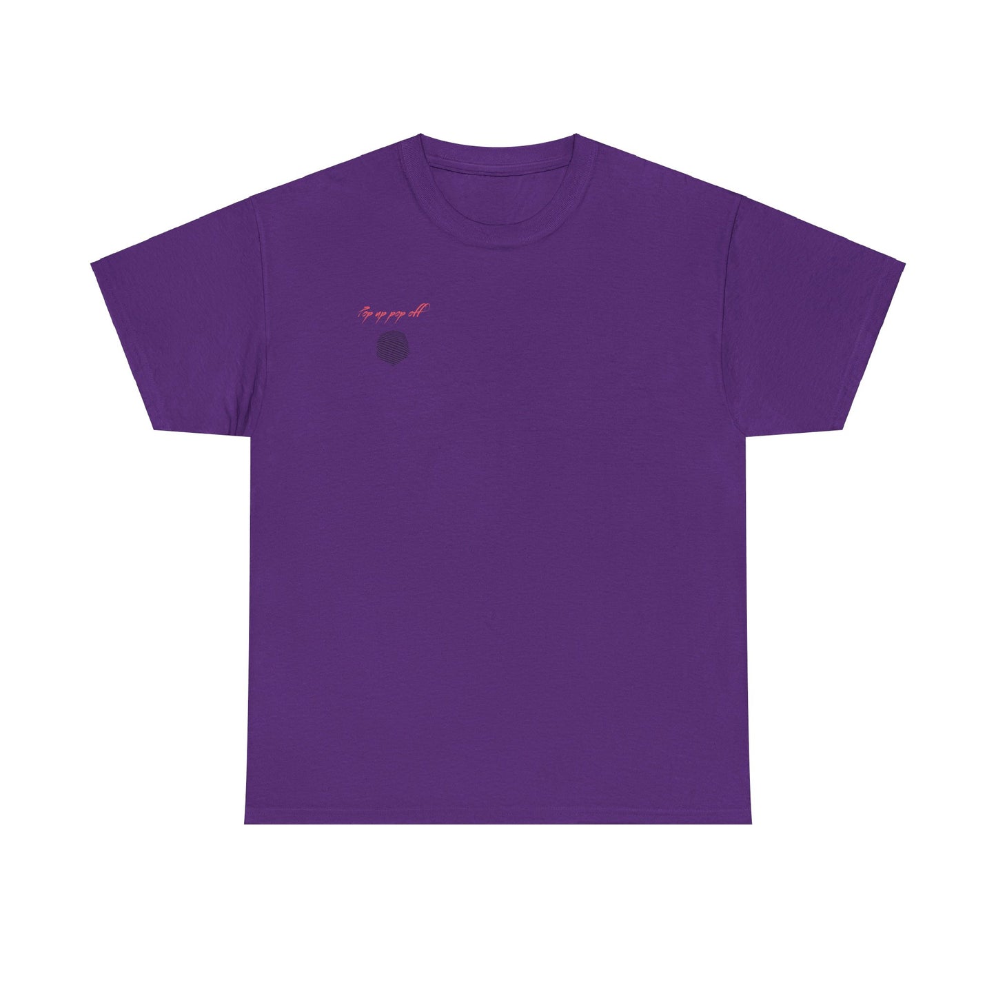 Pop Up Pop Off Cotton T-Shirt