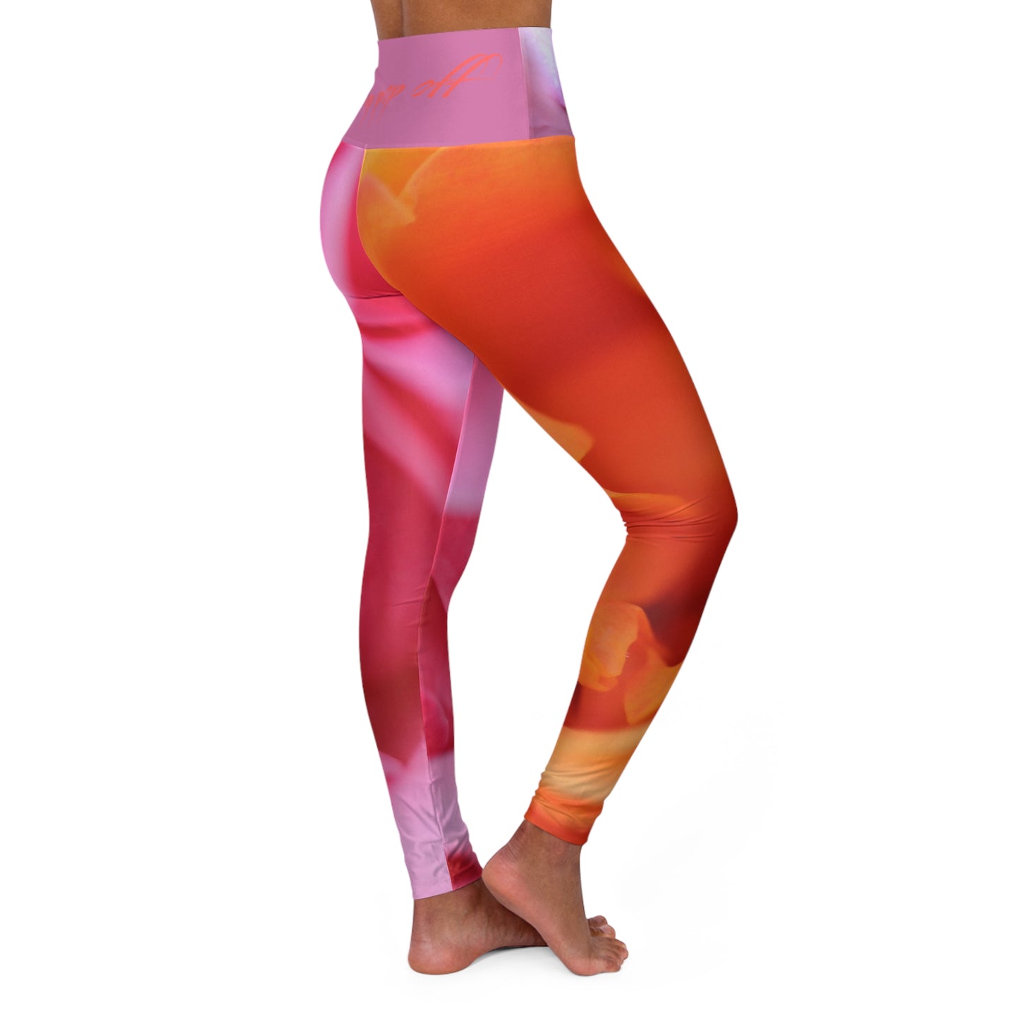 Doses Of Roses Mashup Yoga Leggings