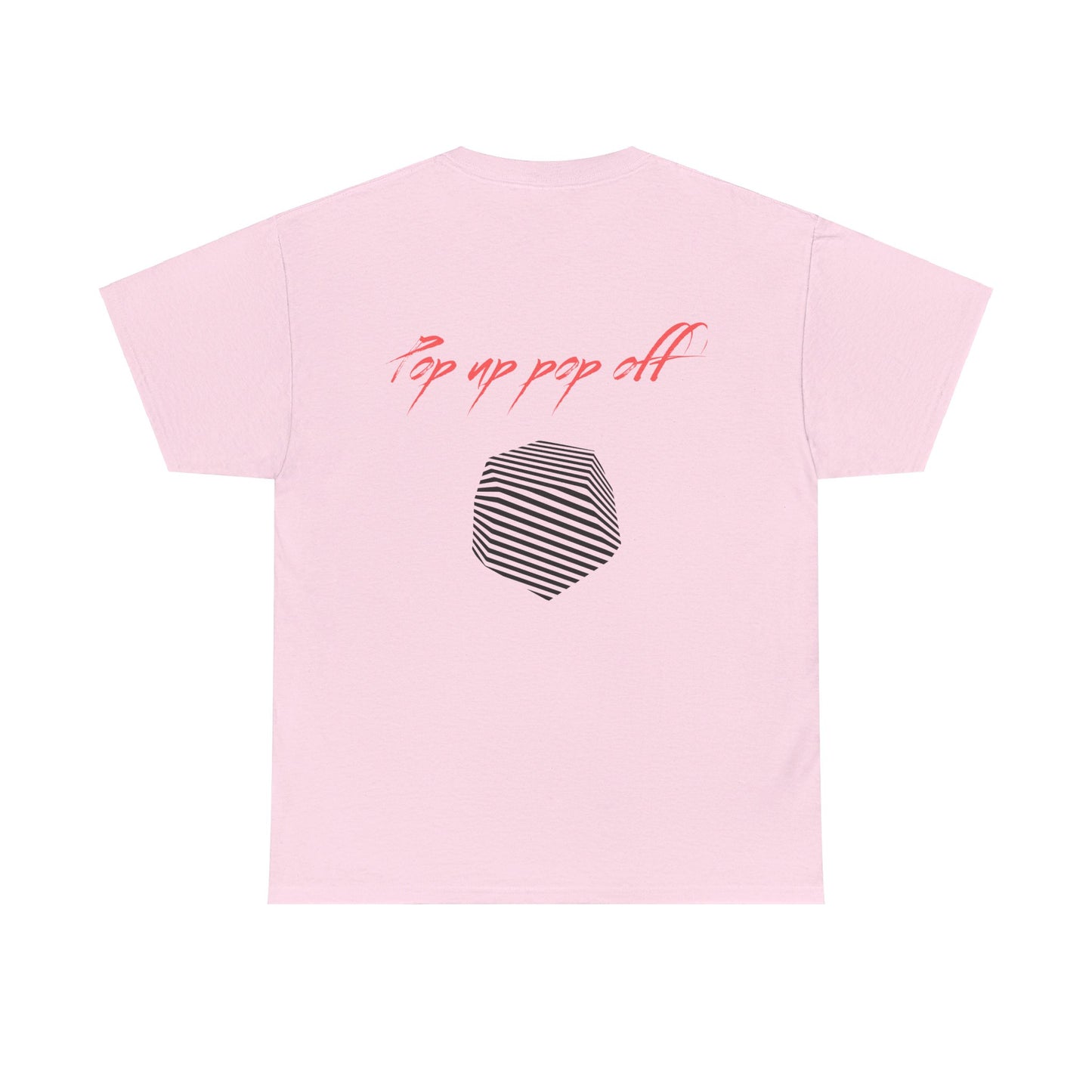 Pop Up Pop Off Cotton T-Shirt