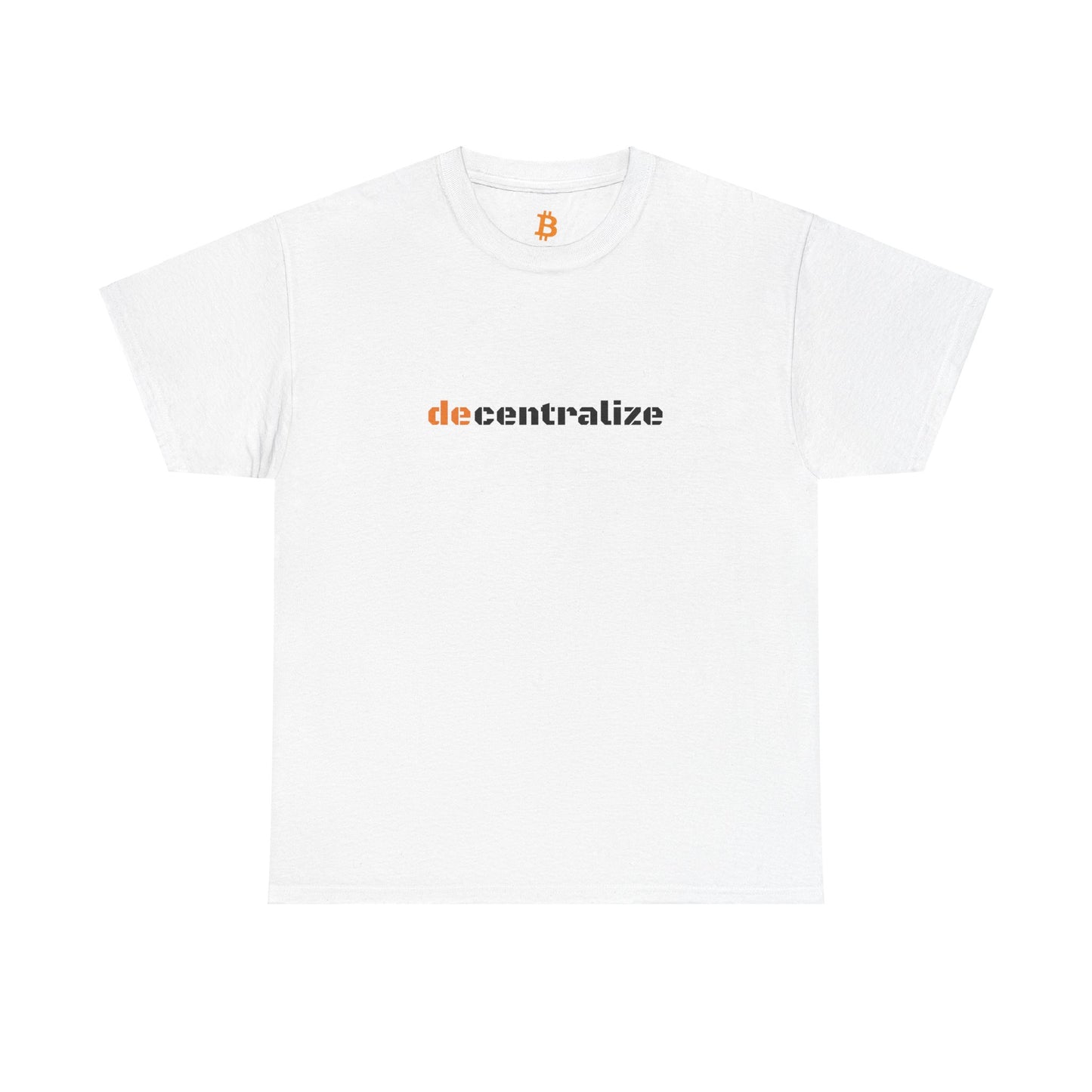 Decentralize Bitcoin Cotton Tee