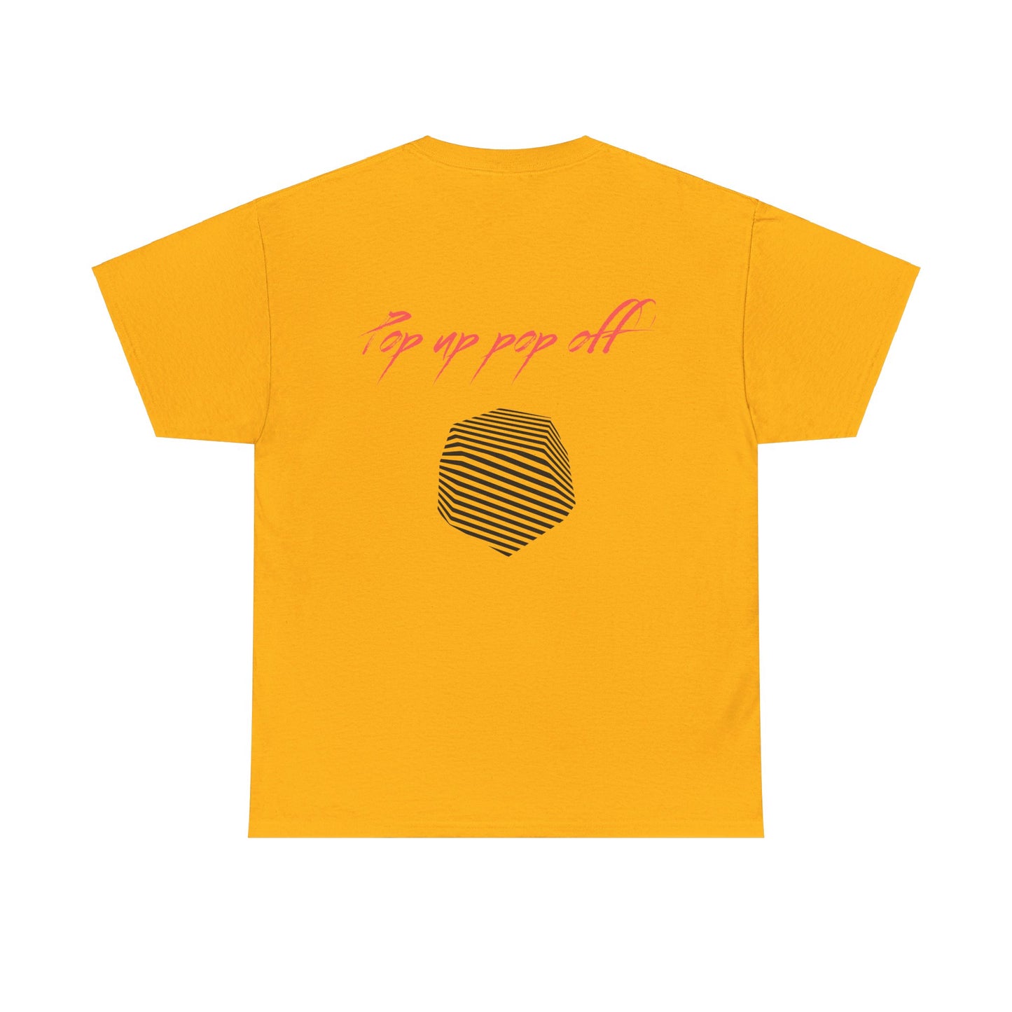 Pop Up Pop Off Cotton T-Shirt