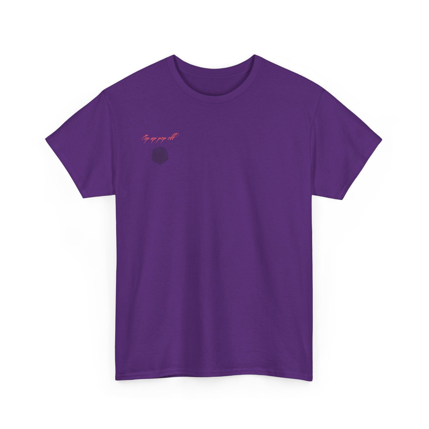Pop Up Pop Off Cotton T-Shirt