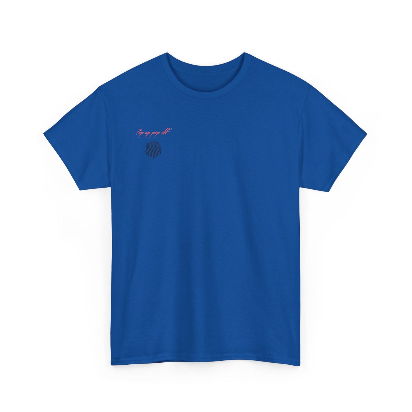Pop Up Pop Off Cotton T-Shirt