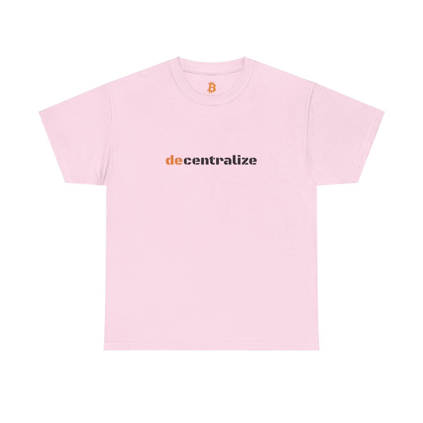 Decentralize Bitcoin Cotton Tee