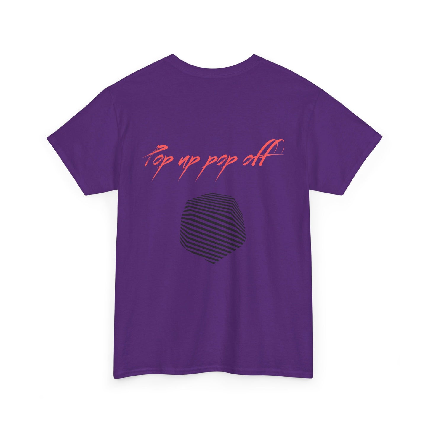 Pop Up Pop Off Cotton T-Shirt