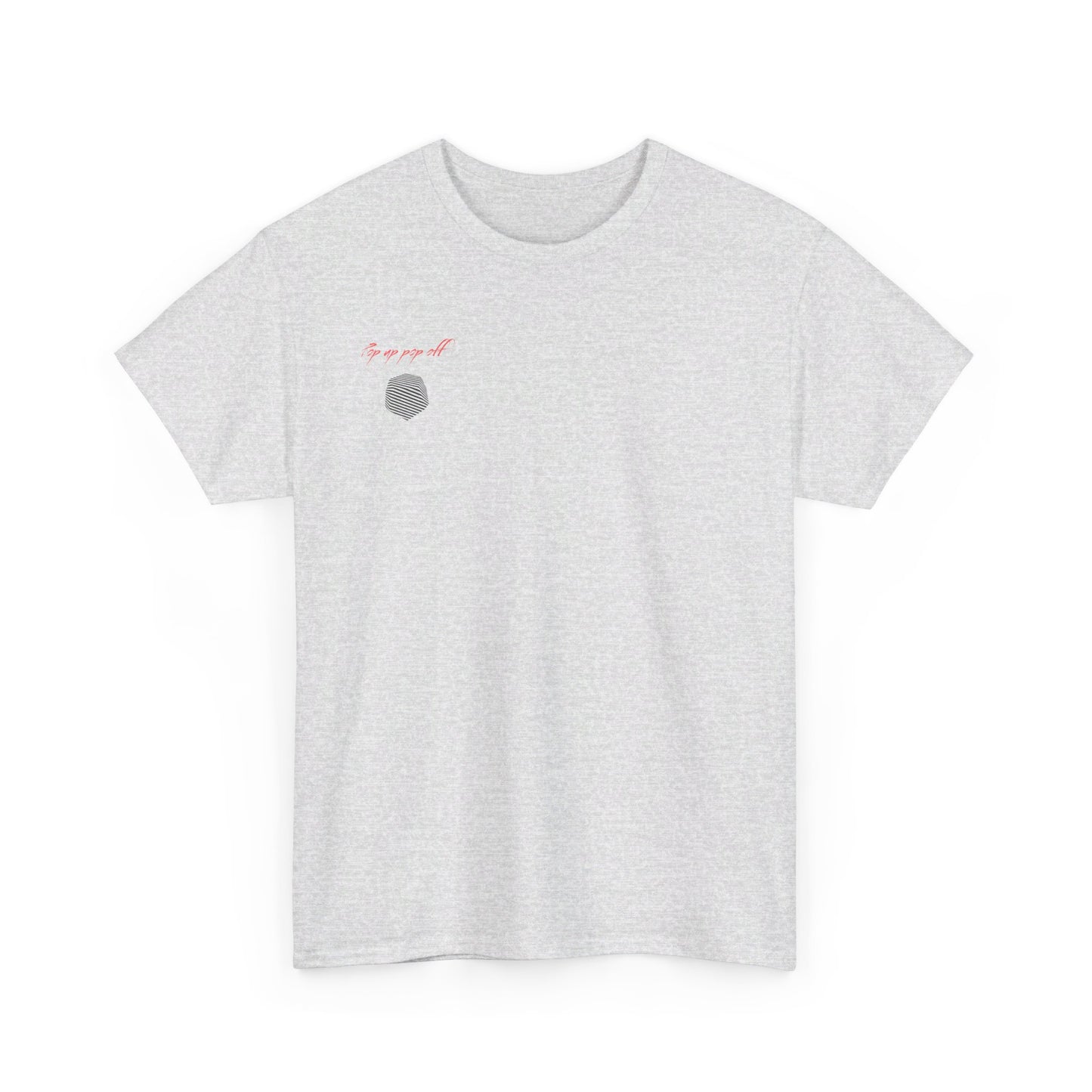 Pop Up Pop Off Cotton T-Shirt