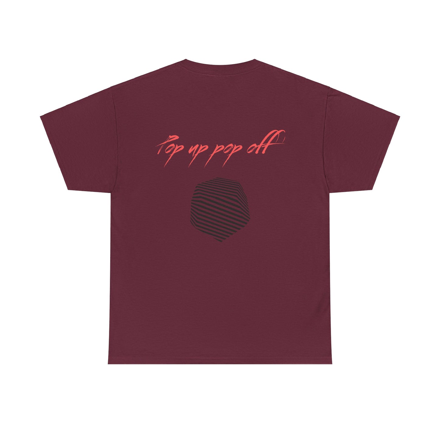 Pop Up Pop Off Cotton T-Shirt