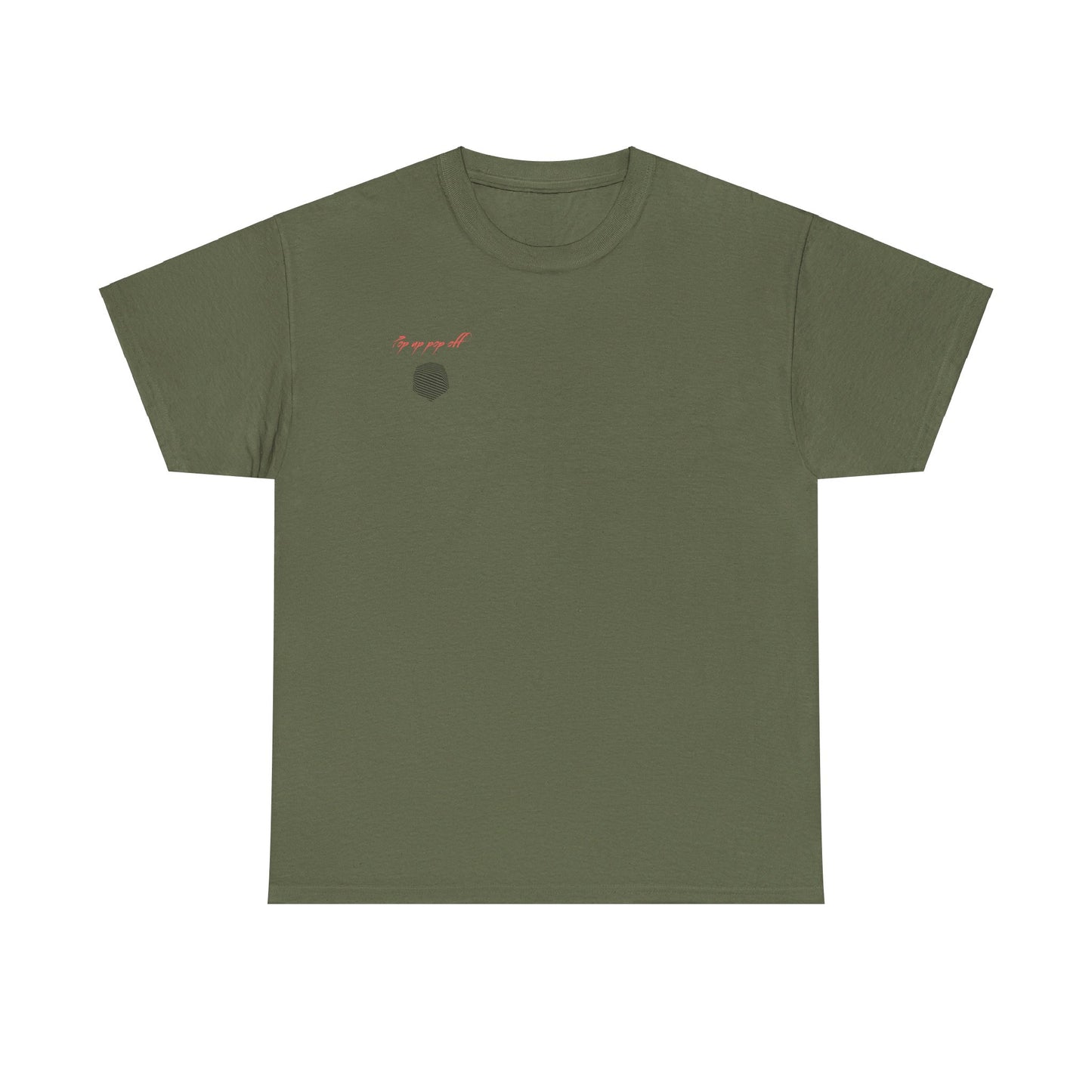 Pop Up Pop Off Cotton T-Shirt