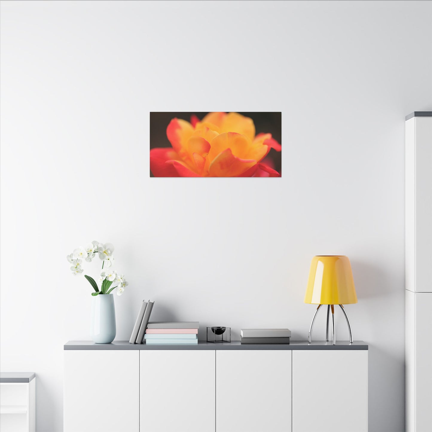Electric Bloom Wall Art Canvas