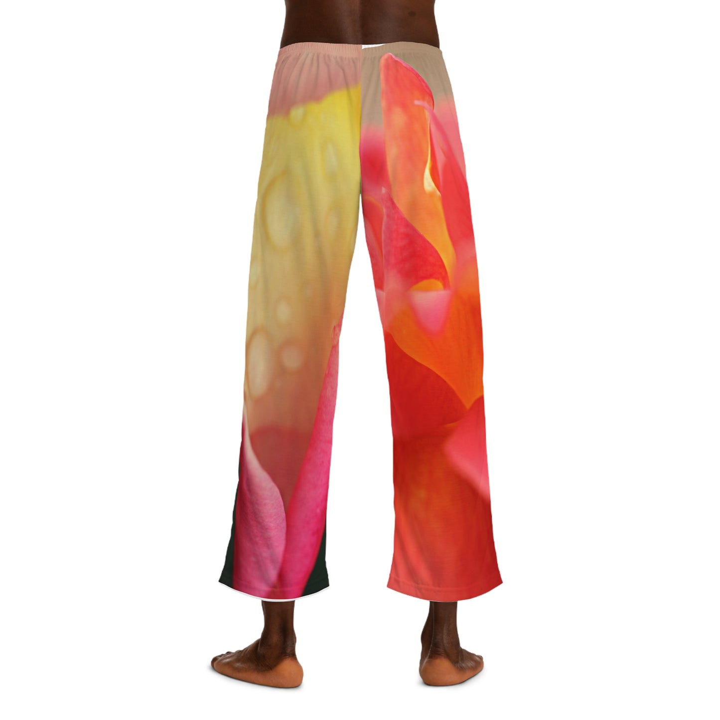Doses of Roses Dripping Beach Pants