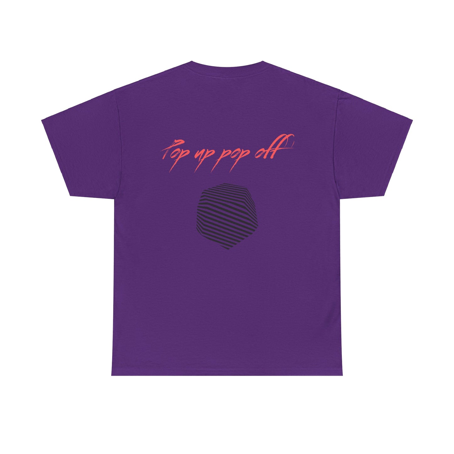 Pop Up Pop Off Cotton T-Shirt