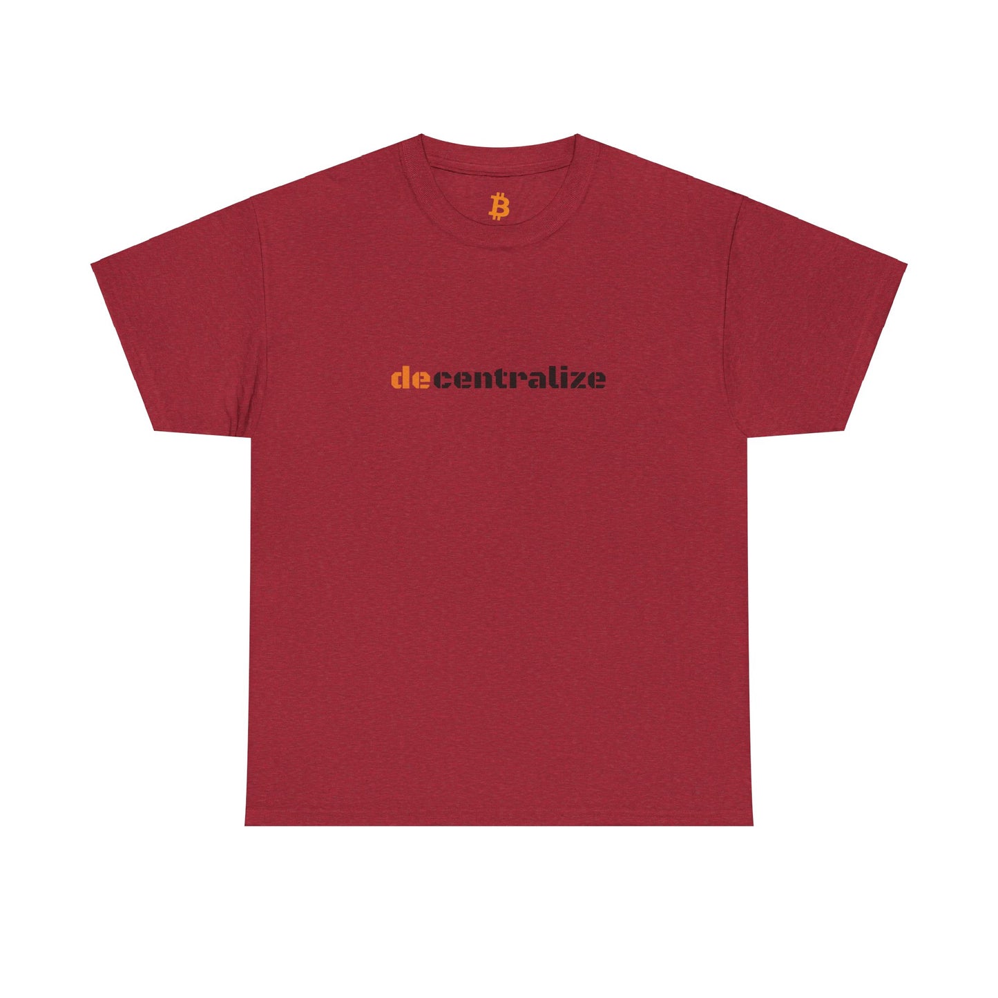 Decentralize Bitcoin Cotton Tee