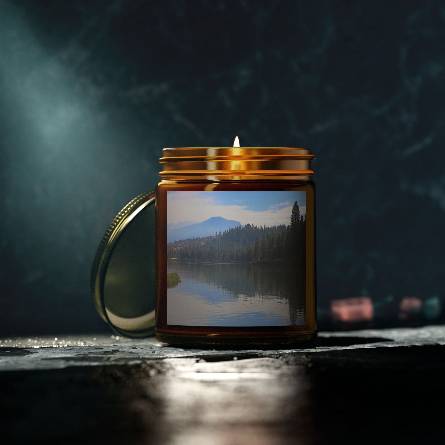 Hume Lake Scented Coconut Apricot Candles (4oz, 9oz)