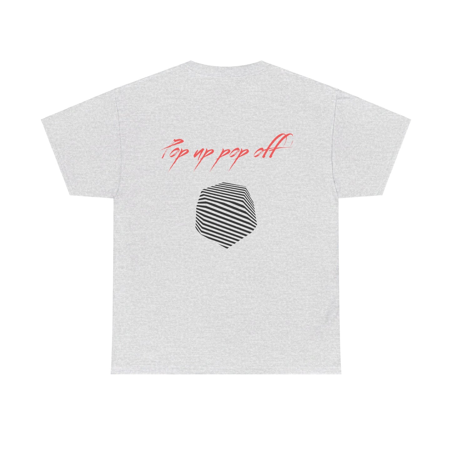 Pop Up Pop Off Cotton T-Shirt