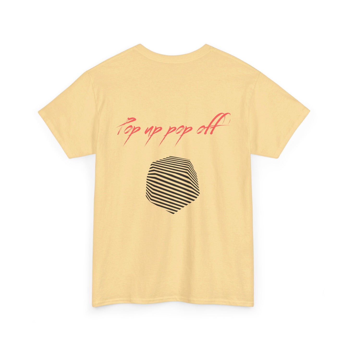 Pop Up Pop Off Cotton T-Shirt