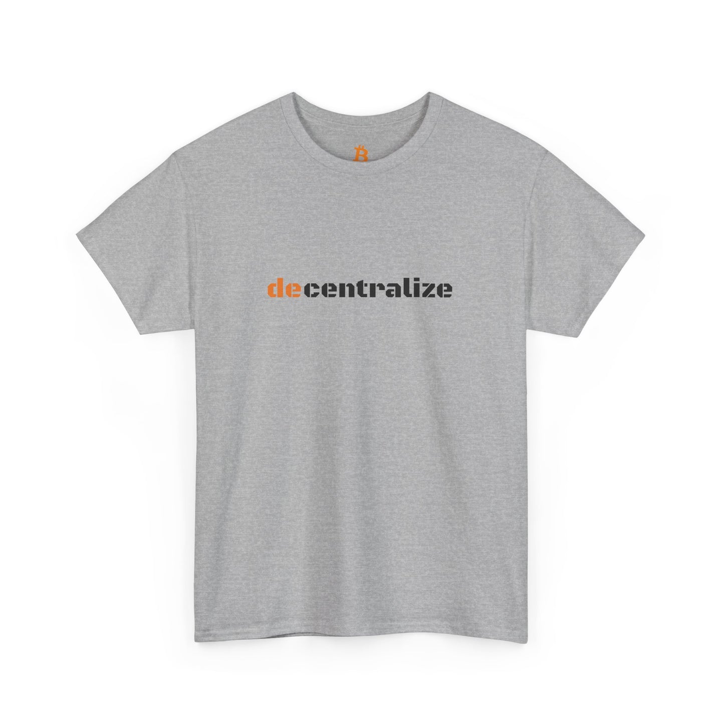 Decentralize Bitcoin Cotton Tee