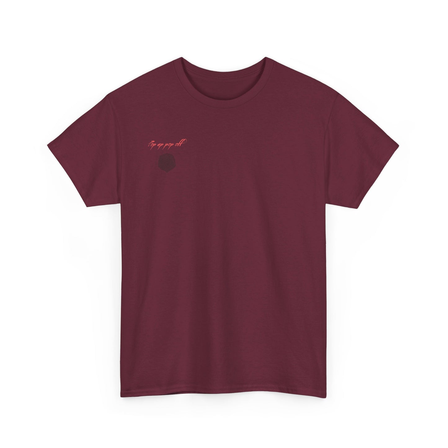 Pop Up Pop Off Cotton T-Shirt