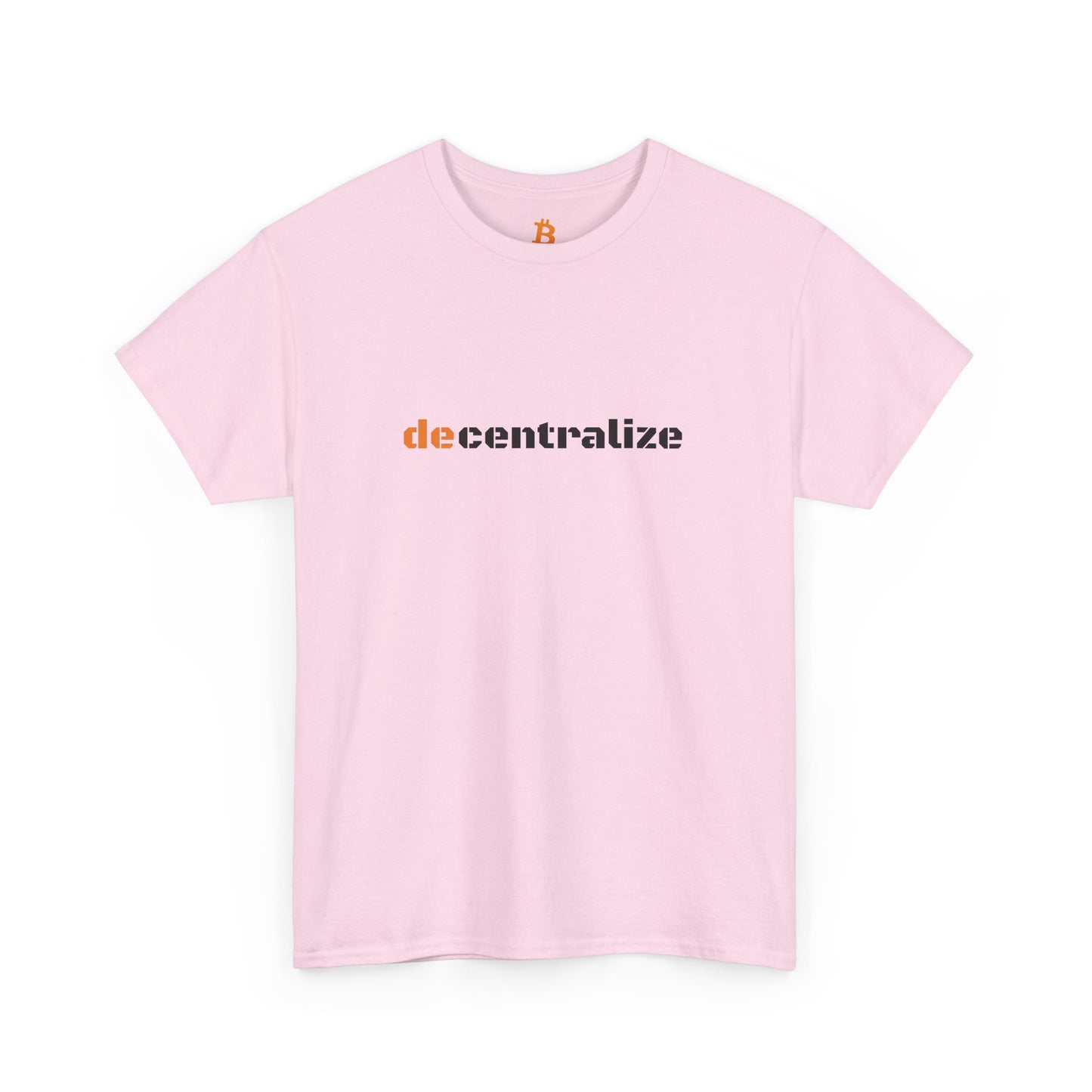 Decentralize Bitcoin Cotton Tee