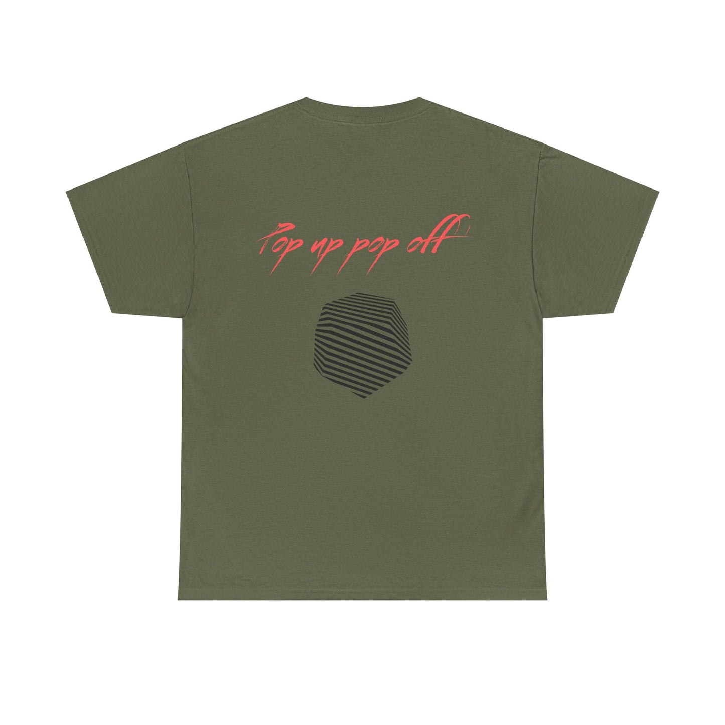 Pop Up Pop Off Cotton T-Shirt