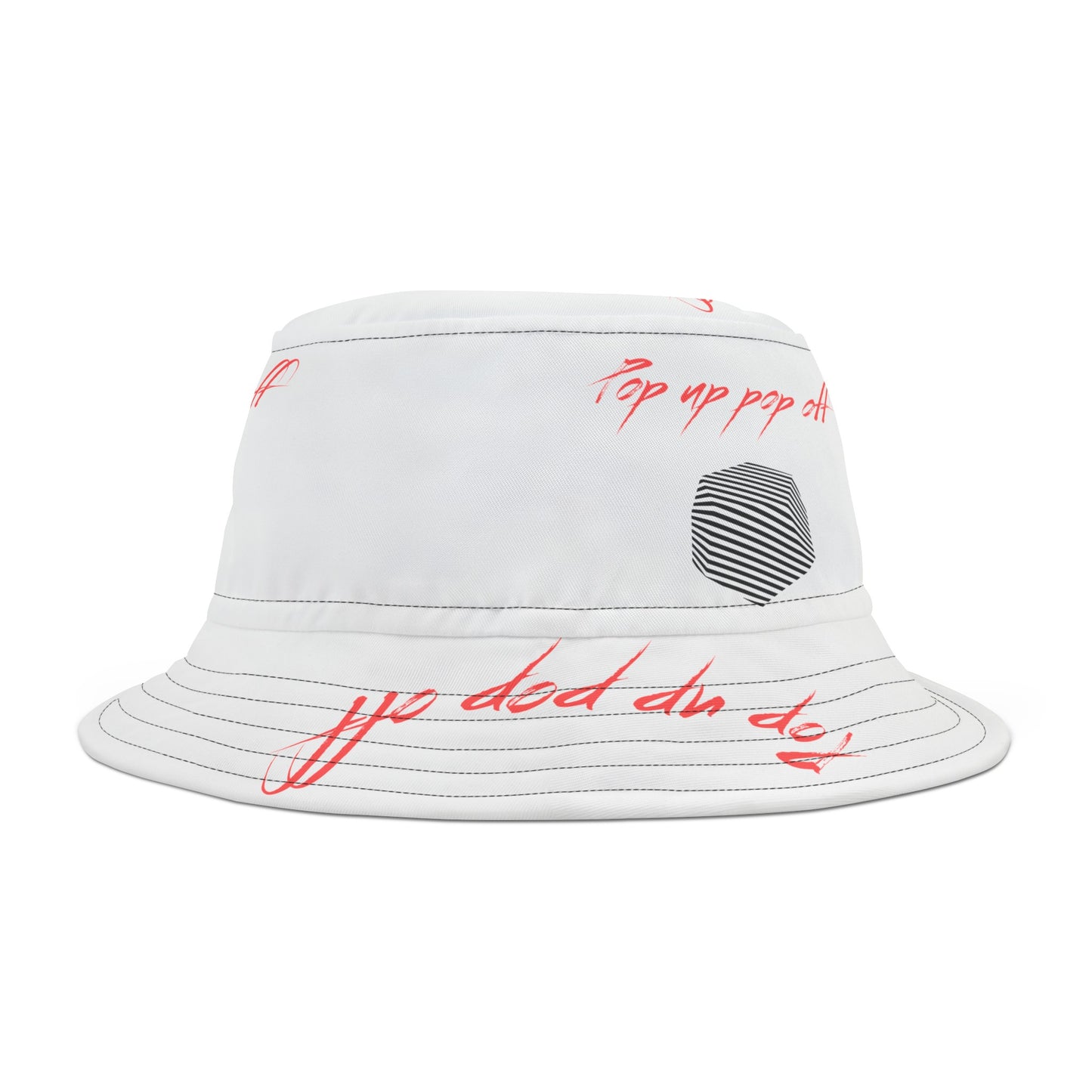 Pop Up Pop Off Signature Bucket Hat