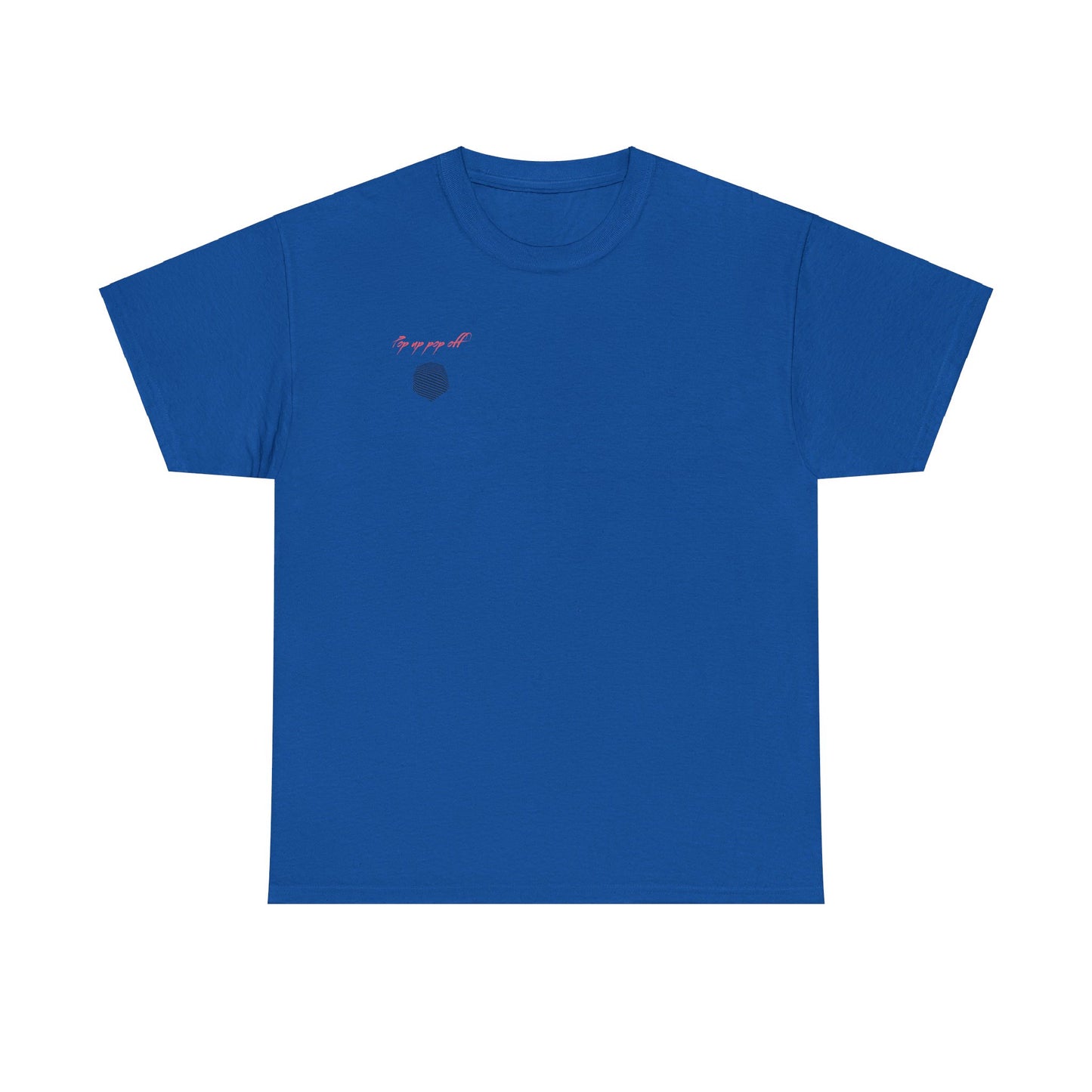 Pop Up Pop Off Cotton T-Shirt