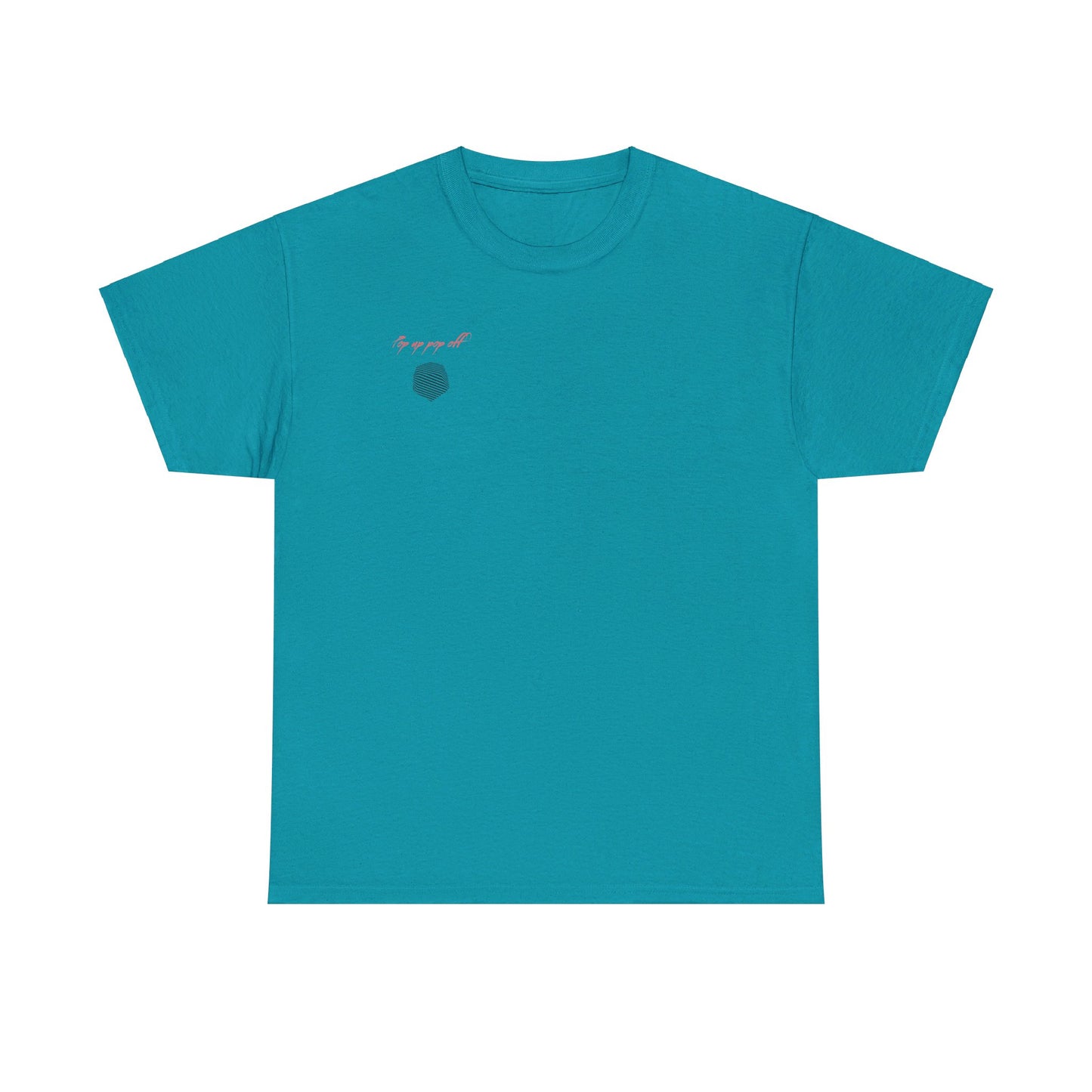 Pop Up Pop Off Cotton T-Shirt