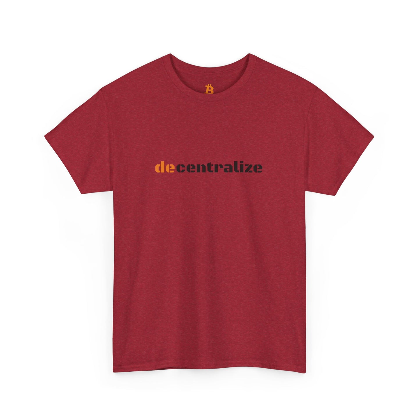 Decentralize Bitcoin Cotton Tee