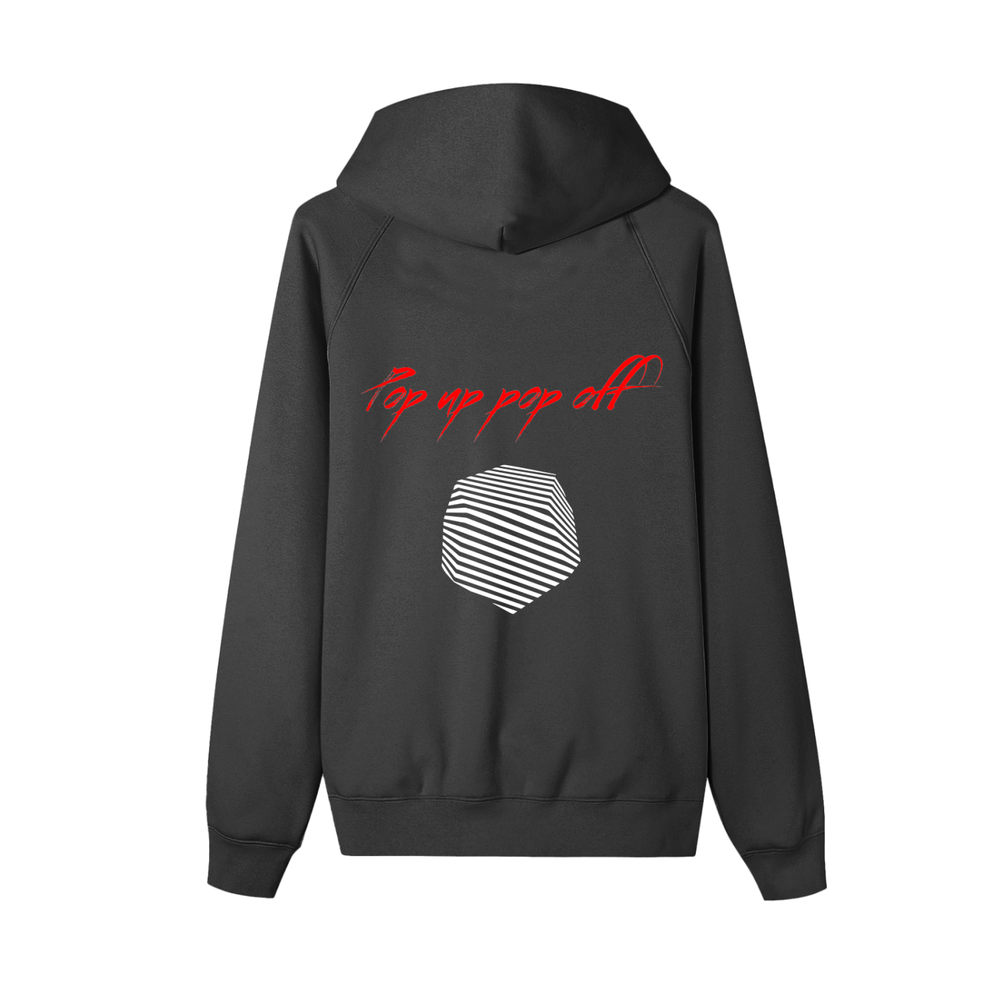 Pop Up Pop Off Luxury Fleece Zip Hoodie